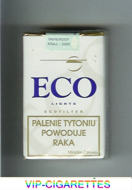 Eco Lights Ecofilter cigarettes soft box
