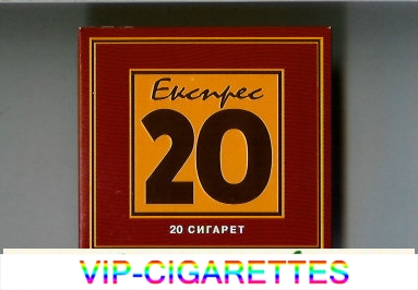 Ekspres 20 T cigarettes wide flat hard box