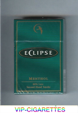 Eclipse Menthol cigarettes hard box