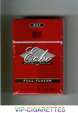 Echo Full Flavor cigarettes hard box