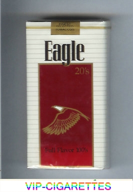 Eagle 20s Full Flavor 100s cigarettes soft box