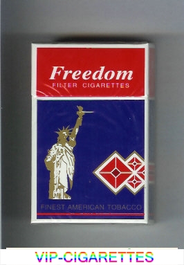 Freedom Cigarettes hard box