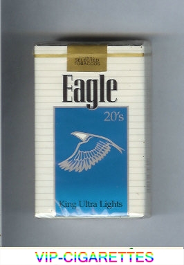 Eagle 20s King Ultra Lights cigarettes soft box