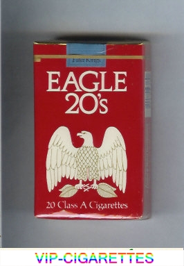 Eagle 20s cigarettes soft box