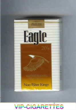 Eagle 20s Non-Filter Kings cigarettes soft box