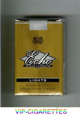 Echo Lights cigarettes soft box