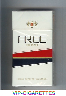 Free Slims 100s Cigarettes hard box