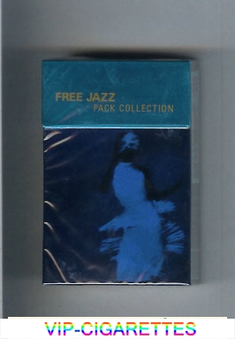 Free Jazz Pack Collection design 1999 foto Bob Woltenson Cigarettes hard box