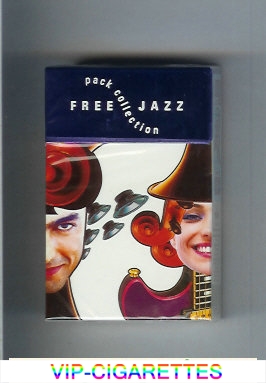 Free Cigarettes Jazz Pack Collection design 2001 hard box
