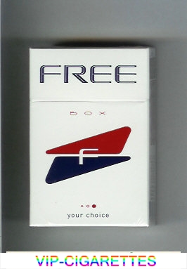 Free Box F Your Choice white and red and black Cigarettes hard box