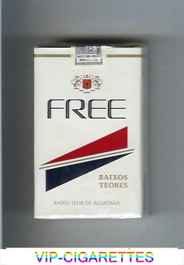 Free Baixos Teores Cigarettes soft box