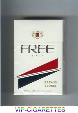 Free Box Baixos Teores Cigarettes hard box