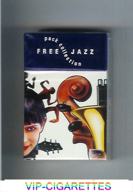 Free design 2001 Jazz Pack Collection Cigarettes hard box