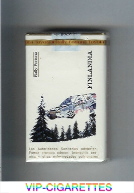 Fortuna. Rally Fortuna Finlandia cigarettes soft box