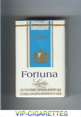 Fortuna Lights cigarettes soft box