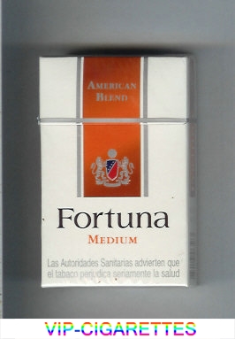 Fortuna American Blend Medium cigarettes hard box