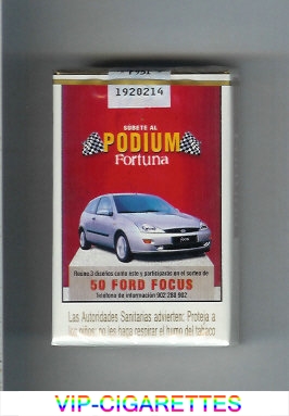 Fortuna Podium 50 Ford Focus cigarettes soft box