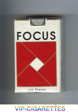 Focus Full Flavor cigarettes soft box