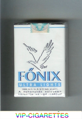 Fonix Ultra Lights cigarettes soft box