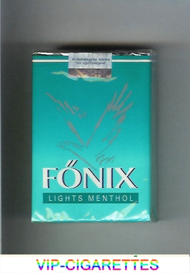 Fonix Lights Menthol cigarettes soft box