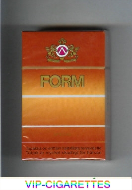 Form Special brown cigarettes hard box