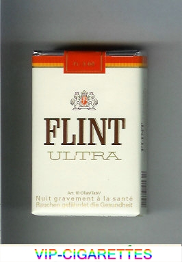 Flint Ultra cigarettes soft box