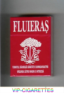 Fluieras red cigarettes hard box