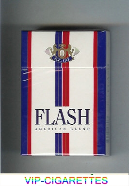 Flash American Blend cigarettes hard box