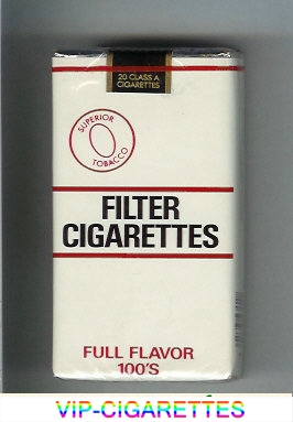 Filter Cigarettes Superior Tobacco Full Flavor 100s cigarettes soft box