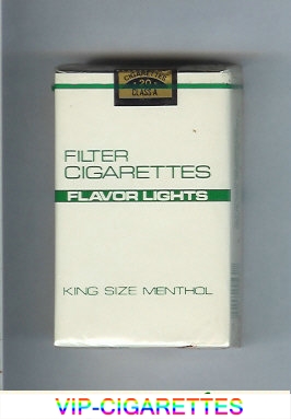  In Stock Flavor Lights Filter Cigarettes Menthol soft box Online
