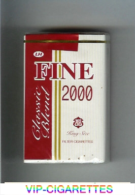 Fine 2000 Classic Blend cigarettes soft box