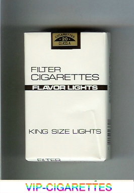 Flavor Lights Filter Cigarettes Lights soft box