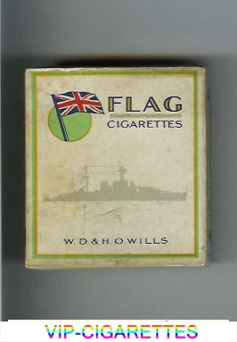 Flag cigarettes wide flat hard box