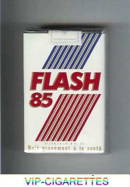 Flash 85 cigarettes soft box