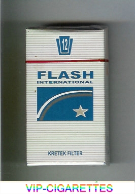 Flash International 90s cigarettes hard box