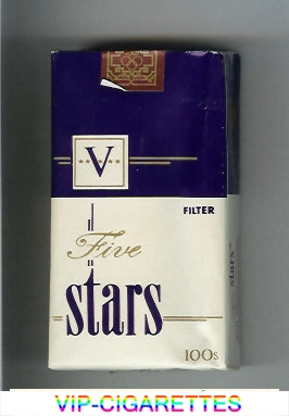 Five Star Cigarettes.