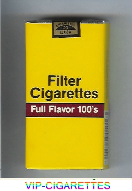 Filter Cigarettes Full Flavor 100s cigarettes soft box