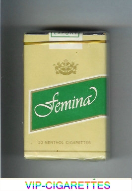 Femina Menthol cigarettes soft box