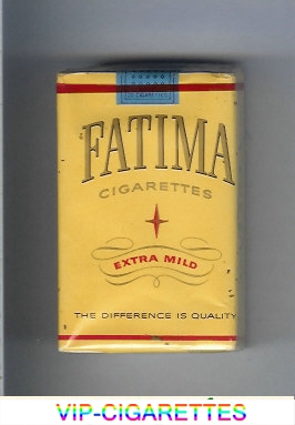 Fatima Extra Mild cigarettes soft box