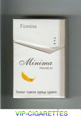 Femina New Minima Premium cigarettes hard box