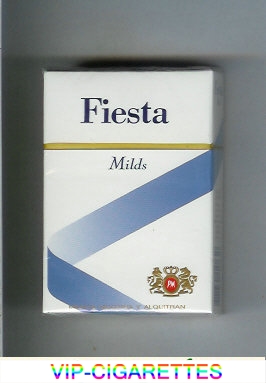 Fiesta Milds cigarettes hard box