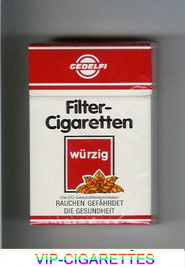 Filter - Cigaretten Wurzig cigarettes hard box