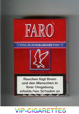 Faro Full Flavour Cigarettes hard box