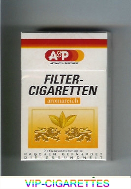 Filter - Cigaretten Aromareich cigarettes hard box