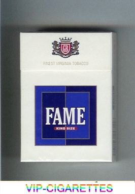 Fame Finest Virginia Tobacco King Size Cigarettes hard box