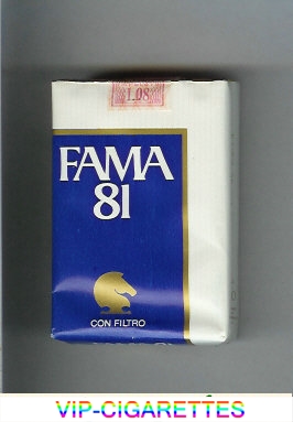 Fama 81 Con Filtro cigarettes soft box
