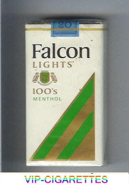 Falcon Lights 100s Menthol cigarettes soft box