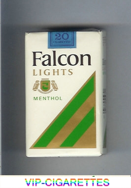 Falcon Lights Menthol cigarettes soft box