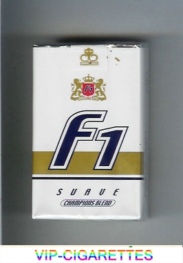 F1 Suave Champions Blend cigarettes soft box