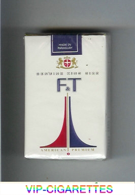 FandT American Premium cigarettes soft box